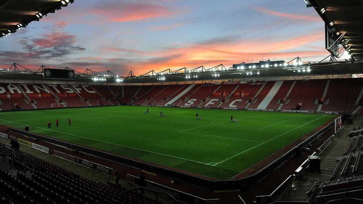Estadio del Southampton vacio. Fuente: Skysports