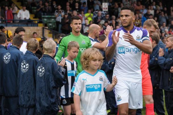 Lascalles captained the Toon Army for all five of their pre-season games (Photo: chroniclelive.co.uk)