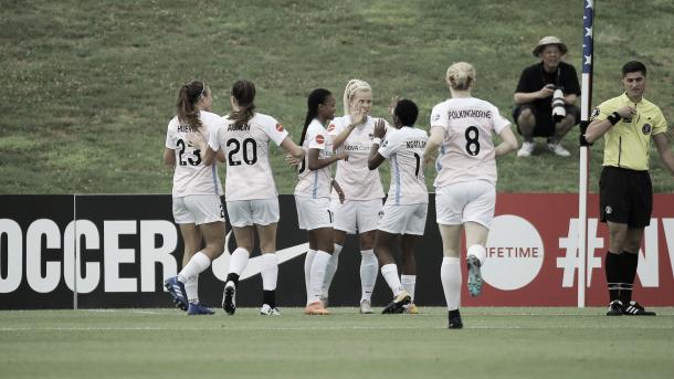 The Dash need to find some consistency vs the Spirit in order to make the playoffs (photo via nwslsoccer.com)