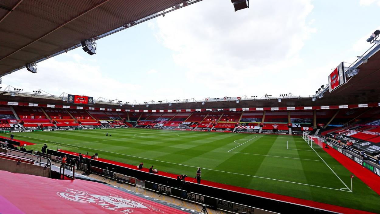 Estadio del Southampton. Fuente: Premier League