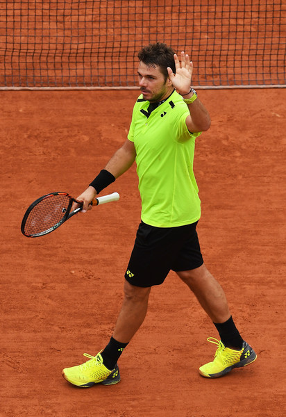 Wawrinka wins his quarterfinals in Paris. Photo:Dennis Grombkowski/Getty Images