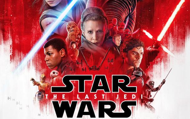 Star Wars: The Last Jedi ha sido nominada a 4 Oscars; mezcla de sonido, musica original, edición de sonido y efectos visuales