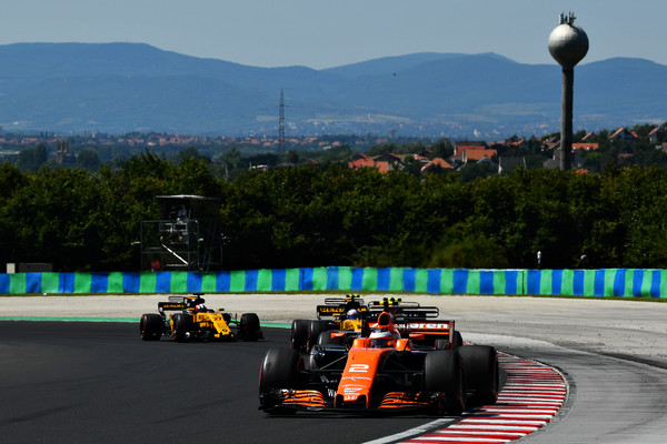Stoffel Vandoorne durante el Gran Premio de Hungría. Fuente: Getty Images