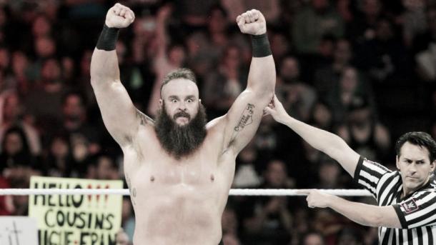 Can anyone stop Strowman? Photo- WWE.com
