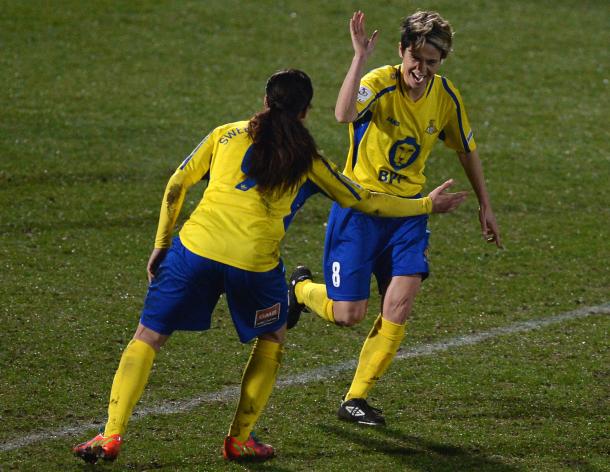 Smith and Sweetman-Kirk have struck up a real partnership in recent years. (Image credit: Doncaster Belles)