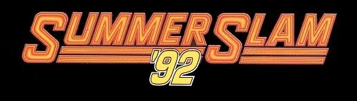 SummerSlam 92 logo which took place at Wembley Stadium (image: Hoffco-inc-.com)