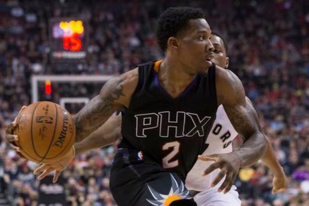 Suns' Eric Bledsoe had himself a career-night against the Raptors as he scored 40 points, handing the Raptors their third straight loss. Photo: The Canadian Press via AP Chris Young 