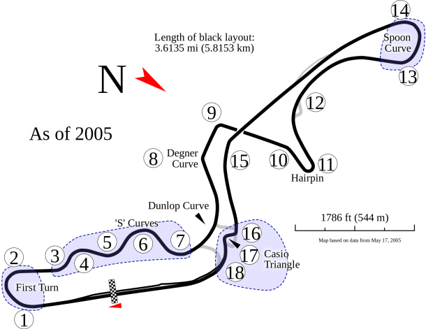 Lap Record: Kimi Raikkonen: 1:31.540 (McLaren, 2005) | Photo: Wikipedia