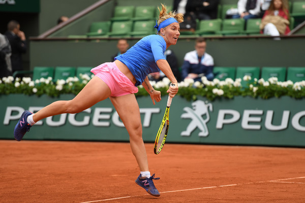 Svetlana Kuznetsova in action at the French Open last year | Photo: Dennis Grombkowski/Getty Images Europe