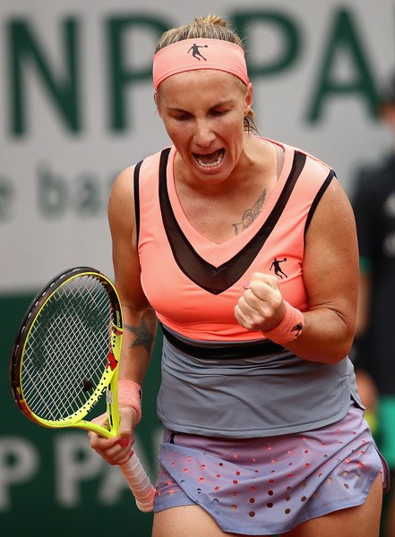 Svetlana Kuznetsova showed some great determination in her win today | Photo: Julian Finney/Getty Images Europe