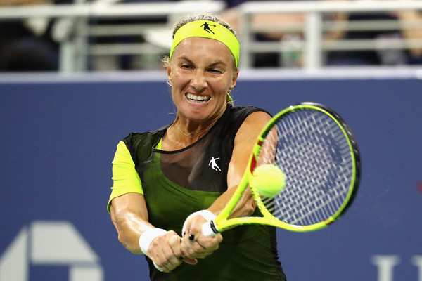 Svetlana Kuznetsova in action at the 2017 US Open | Photo: Abbie Parr/Getty Images North America