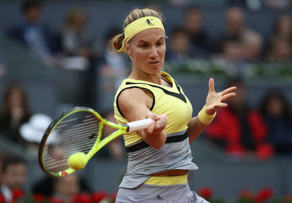 Svetlana Kuznetsova hits a forehand | Photo: Julian Finney/Getty Images Europe