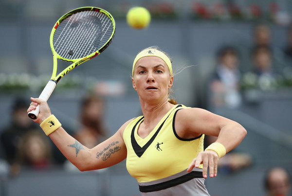 Svetlana Kuznetsova in action at the Mutua Madrid Open | Photo: Julian Finney/Getty Images Europe