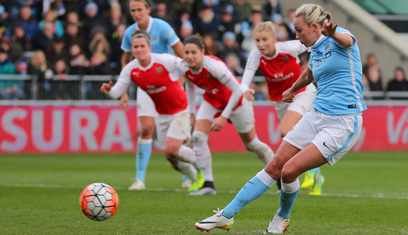 Duggan was the star against Arsenal. | Source: FA WSL