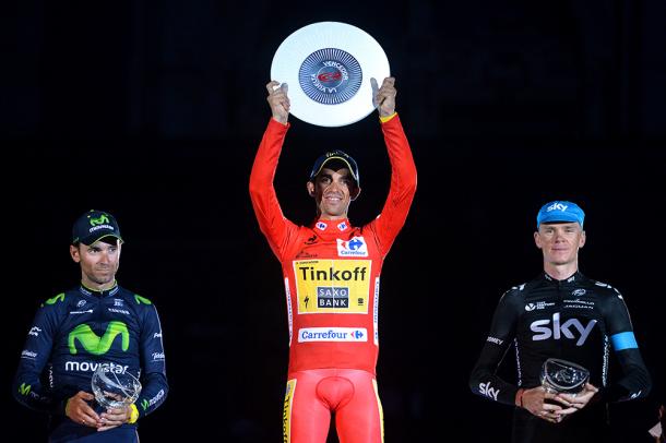 Contador no sabe qué es ser segundo o tercero. | Foto: Tim De Waele