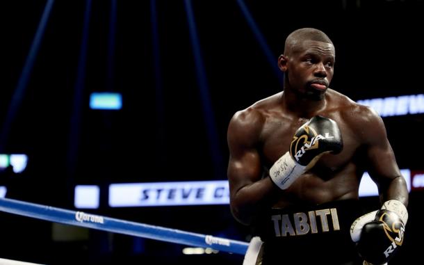 Tabiti durante un momento del combate. Fuente: Getty Images