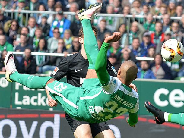 It was a hard-fought game at the Weserstadion. | Photo: Picture Alliance