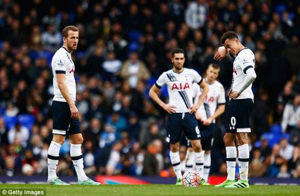 Spurs were frustrated all afternoon by a lack of clinical finishing. | Image source: Getty Images