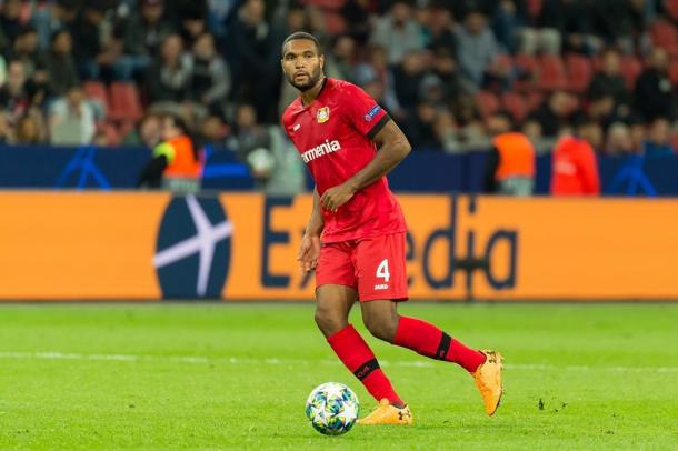 Tah é um dos pilares da defesa do B04 (Foto: Reprodução/Uefa)