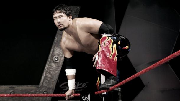 Tajiri will be hoping that his age will hand him the experience to win (image: wwe,com)