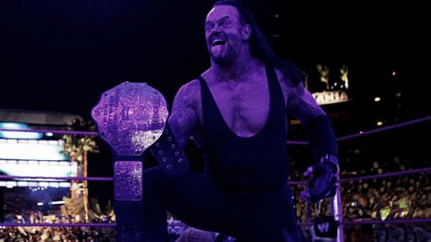 Could Undertaker walk into WrestleMania with gold? Photo: WWE.com