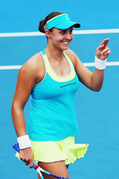 Paszek at the 2016 ASB Classic. Photo: Hannah Peters/Getty Images