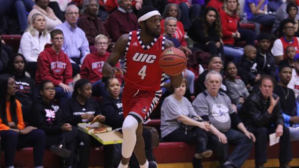 Ferguson leads a dangerous backcourt for UIC/Photo: Ricky Lindsay/Illinois-Chicago athletics