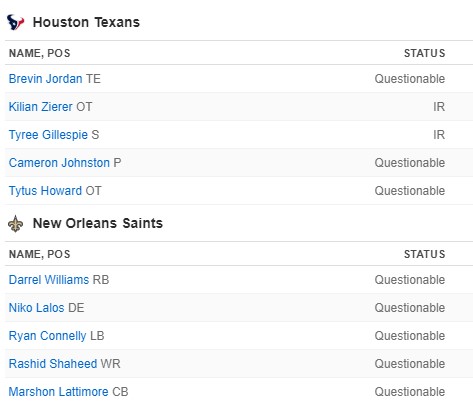 \ud83c\udfc8 Houston Texans vs New Orleans Saints NFL Game Live \ud83c\udfc8