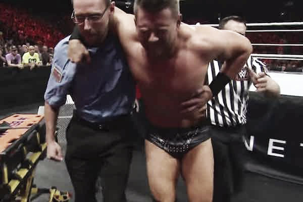 The Miz walks out of a WWE Live event (image: sescoops.com)