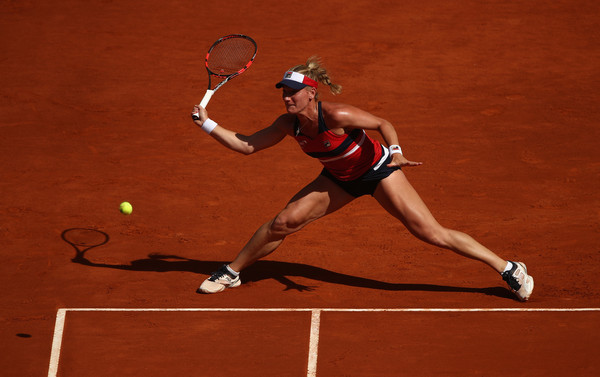 Timea Babos was often forced to engage in long rallies | Photo: Julian Finney/Getty Images Europe