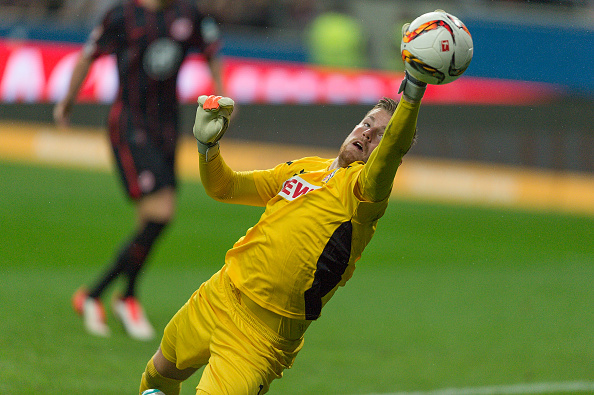 Horn called into action against Eintracht Frankfurt | Photo: Bongarts