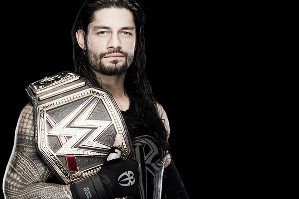 Roman Reigns con el título de la WWE Foto:Mediotiempo