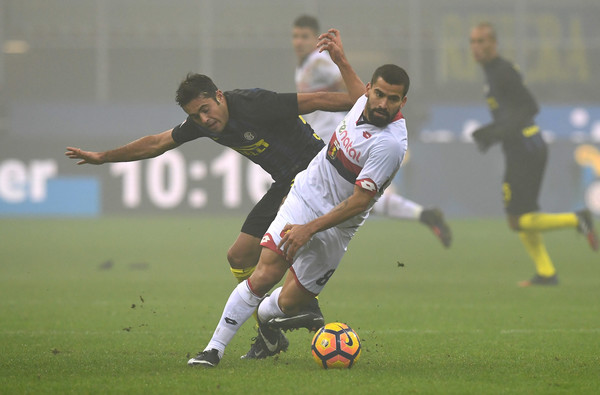 Rincon tallonato da Eder in Inter - Genoa. Fonte foto: Getty Images Europe.