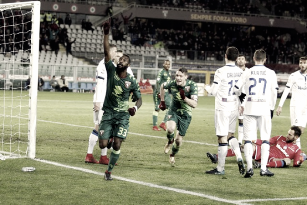 Gol del empate del Torino | Foto: Twitter Torino oficial