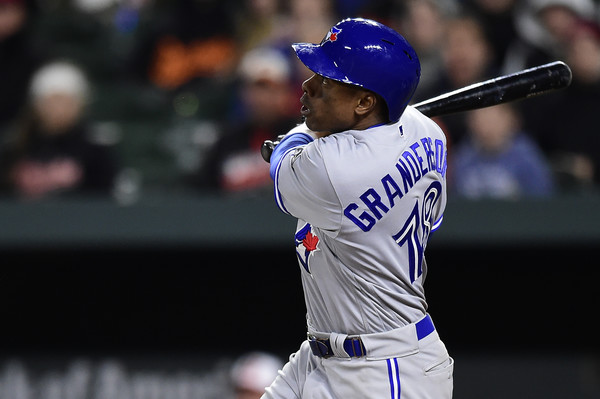 Curtis Granderson’s solo homer in the ninth was the difference maker on a night where both teams struggled to string together hits. | Photo: Patrick McDermott/Getty Images