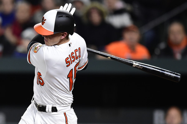 Chance Sisco batted in the only run for Baltimore on Tuesday. | Photo: Patrick McDermott/Getty Images