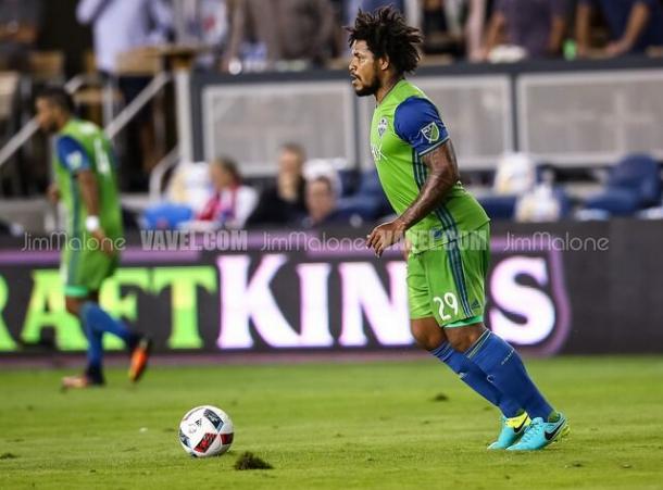 Roman Torres will not be available for this game after picking up an injury last weekend | Source: Jim Malone - VAVEL USA