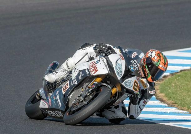 Jordi Torres en el circuito de Phillip Island/Foto: Althea BMW Racing