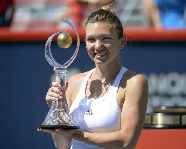 Halep is the defending champion, having won last year in Montreal, pictured. Photo: Eric Bolt/USA Today