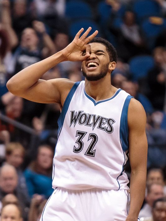 Karl-Anthony Towns is one of the most skilled big men in the league and was unanimously voted Rookie of the Year | Brad Rempel - USA Today