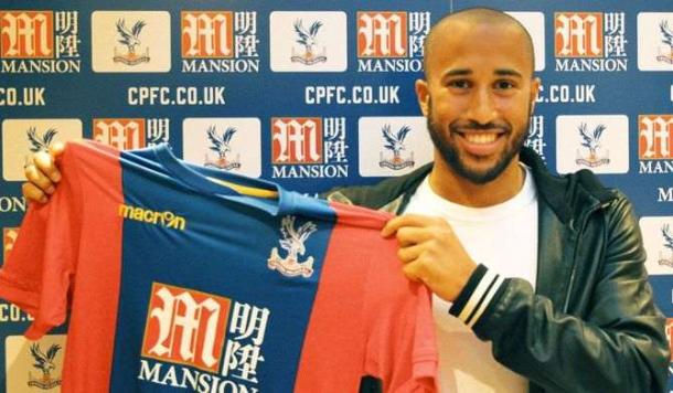 Towsend fez boa temporada pelo Newcastle (Foto: Divulgação Crystal Palace)