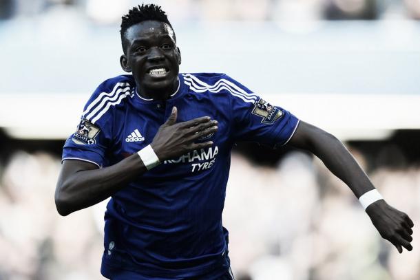 Above: Bertrand Traore celebrates during Chelsea's 1-1 draw with Stoke City image source: Daily Mirror