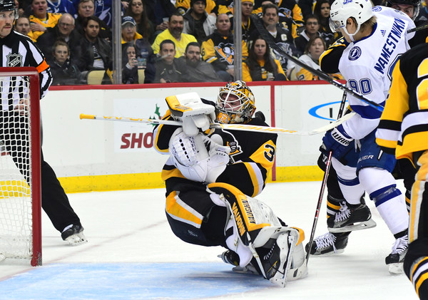 Jarry is now the Penguins starter with Murray on the shelf/Photo: Getty Images