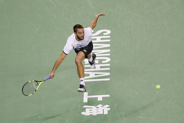 Troicki chases down a forehand during his second round win. Photo: Lintao Zhang/Getty Images