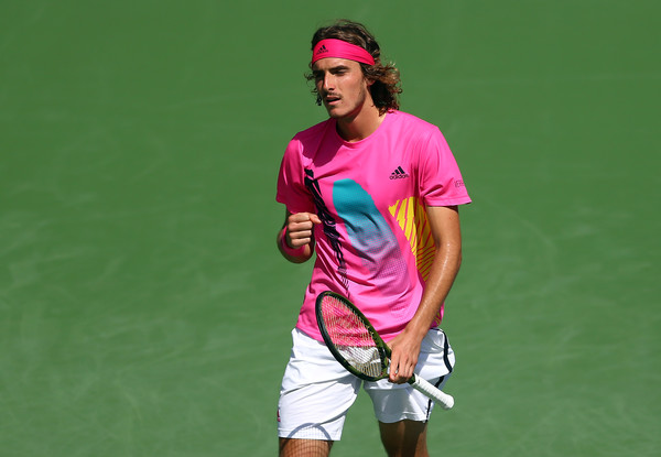 Tsitsipas has been calm in the big moments, especially when trailing against Zverev. Photo: Getty Images