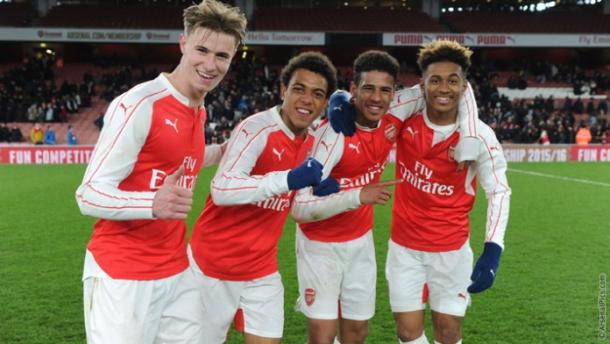 An exciting group of players. | Source: Arsenal Football Club