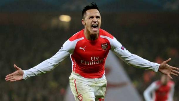 In top form - Alexis Sanchez's debut campaign for Arsenal. | Source: UEFA