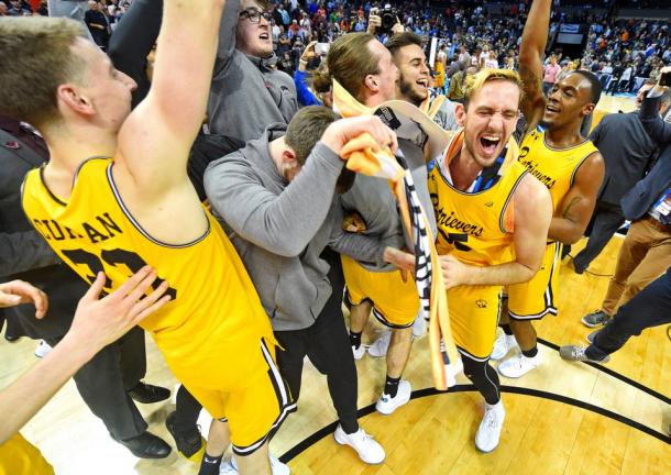 The biggest upset in NCAA Tournament history. Photo: Bob Donnan