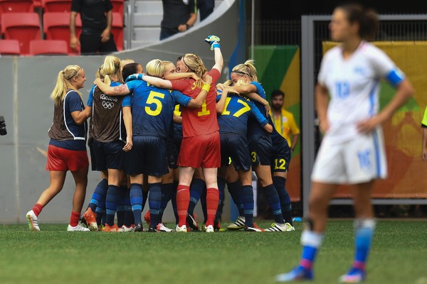 Sweden knocked the USWNT out of the Olympics the last time the two teams met | Source: Evaristo Sa-AFP