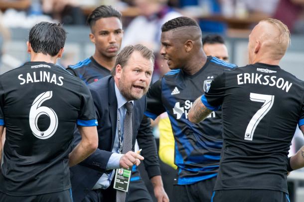 San José Earthquakes en MLS 2018. Fuente: MLS